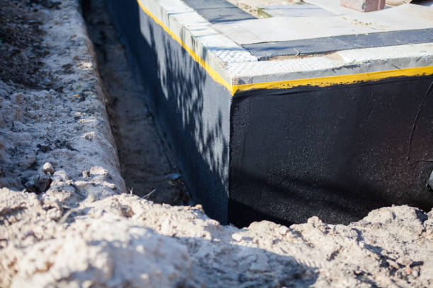 Professional Exterior Waterproofing technician working in Kennard, IN